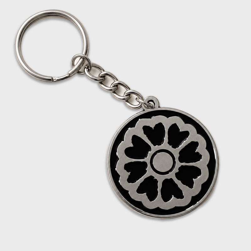 Shangri-La - Metal Keychain
